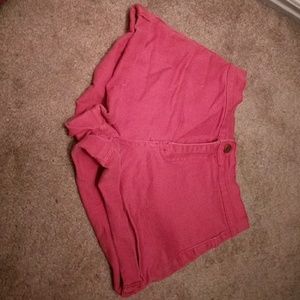 Pink shorts